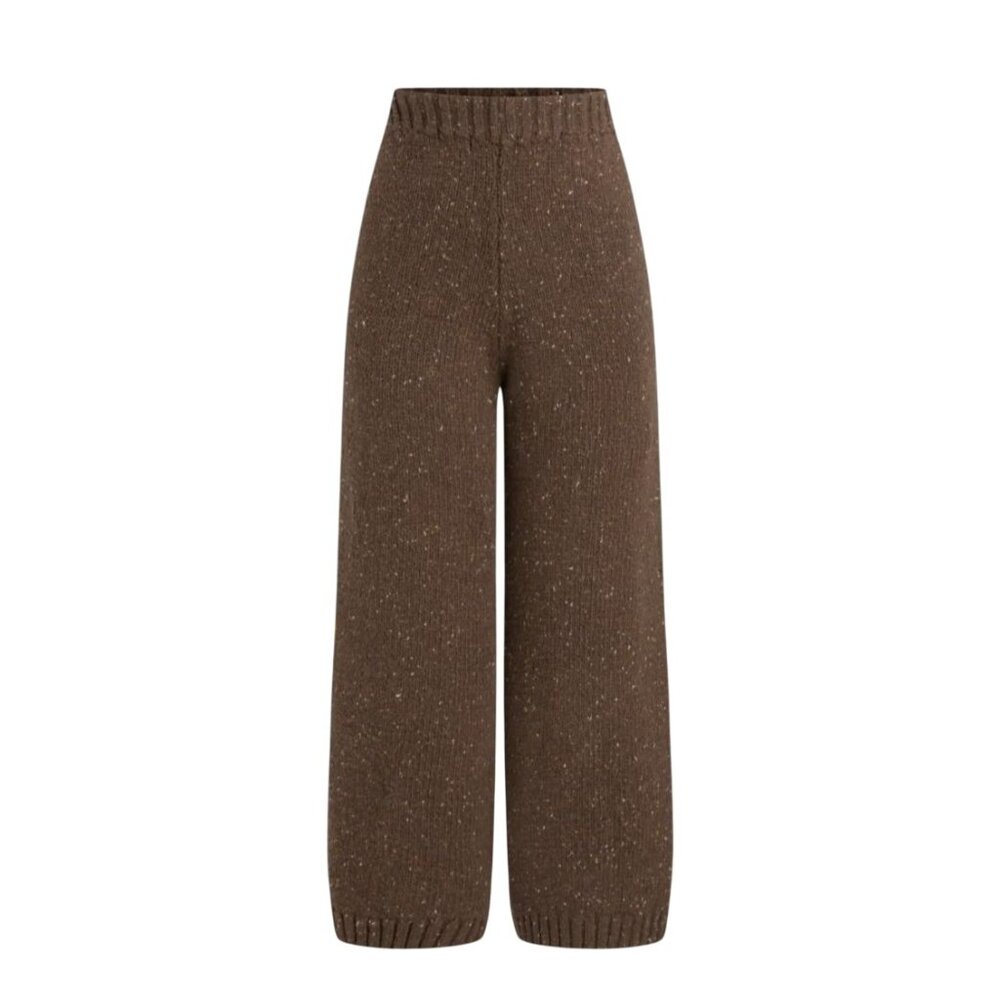 Cider Brown Wide Leg Pants